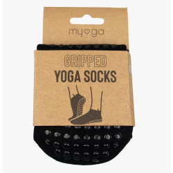 Chaussettes de yoga dans leur emballage