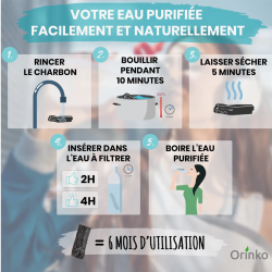 Notice d'utilisation du charbon actif