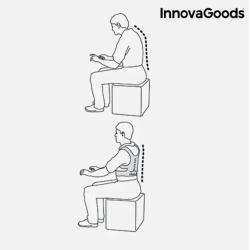 Description de l'effet du port du correcteur dorsal