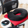 Coussin d'assise sur une chaise de bureau