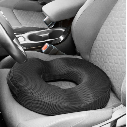 Coussin d'assise sur un siège de voiture